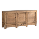 Large antique three-door sideboard (circa 1900) #38