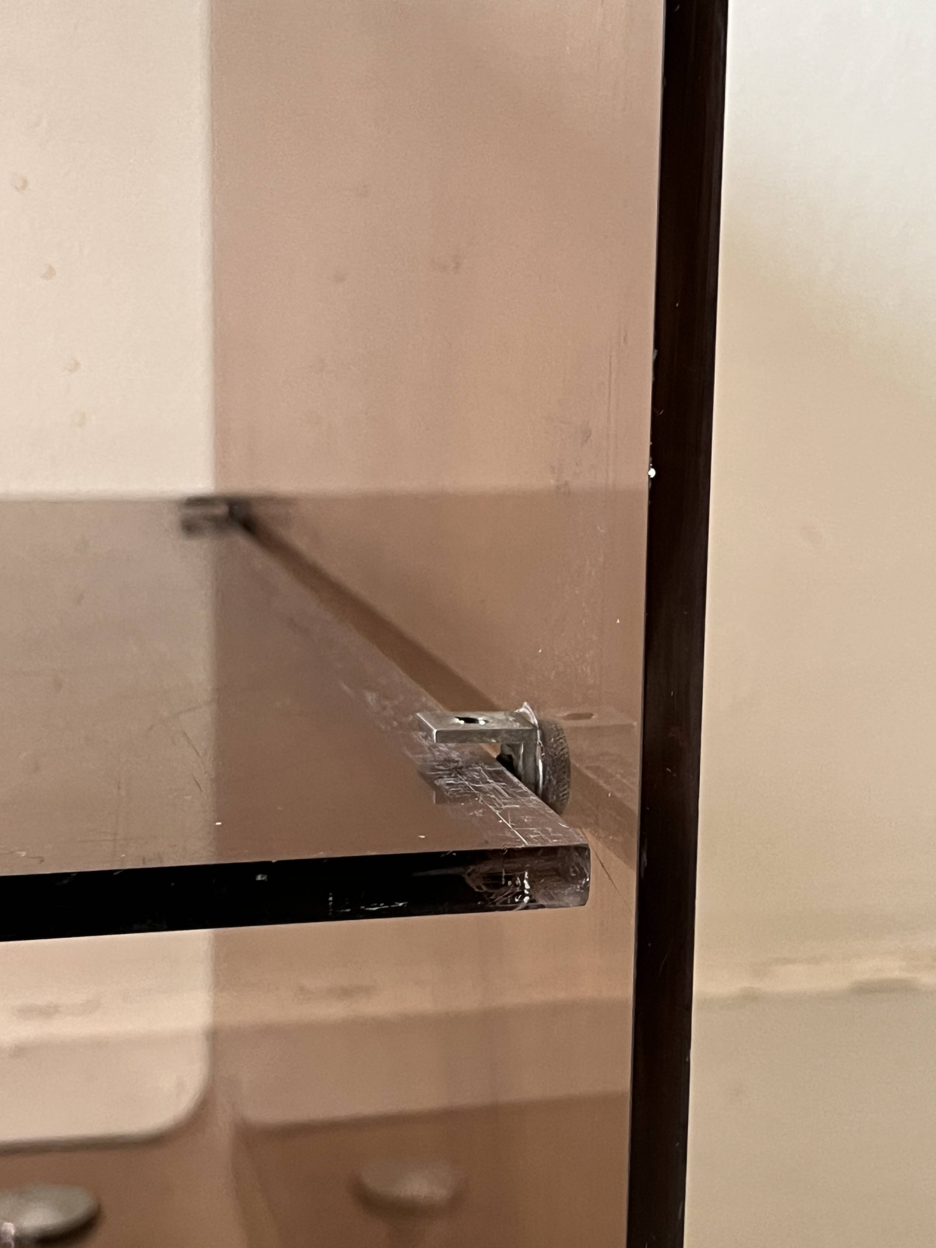Smoked plexiglass TV/HiFi unit by M. Dumas for Roche Bobois, 1970
