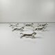 Set of 6 antique silver-plated horse-shaped knife holders