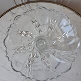 Portieux crystal fruit cup signed 50s