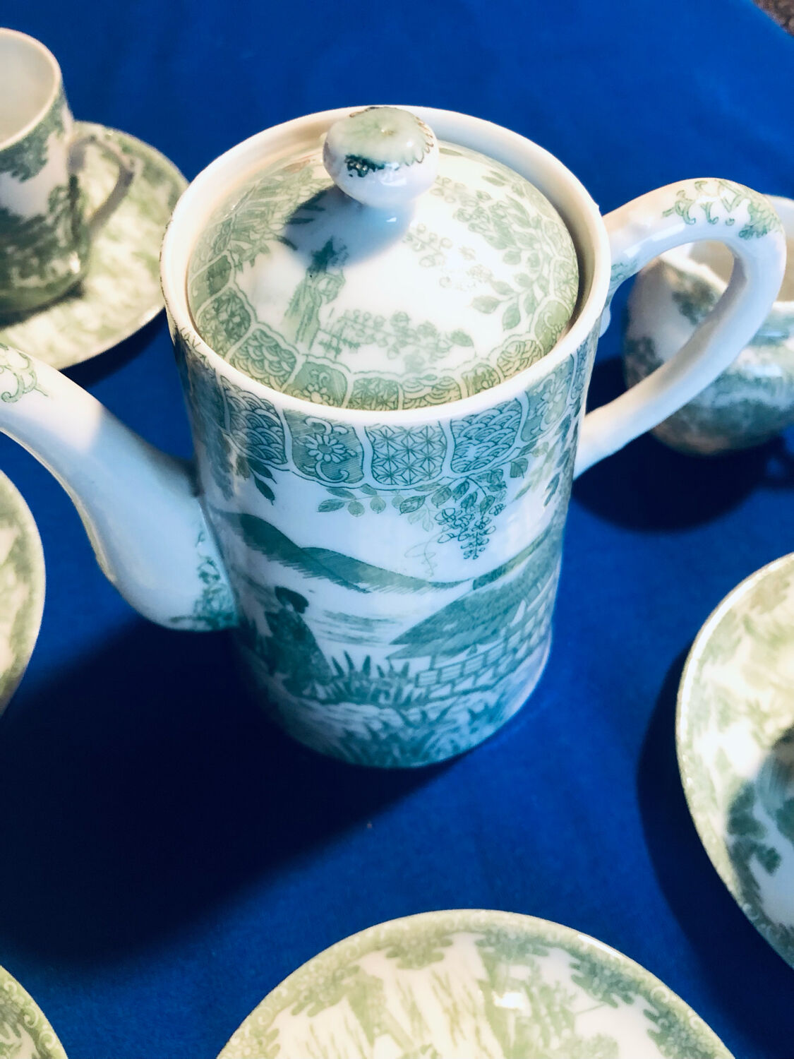 Japanese fine porcelain tea set