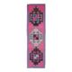 1970s Vintage Turkish Oushak Diamond Wool Runner 98x334
