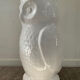 Vintage ceramic owl umbrella stand from the 70s