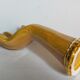 Soliflore baguier hand ceramic iridescent 50s