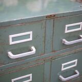 Vintage Strafor furniture, 6-drawer furniture, vintage metal furniture, industrial, loft decor, 50's