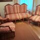 Restored complete antique Isabeline salon, Louis XV style.