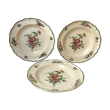 Set of 7 half-hollow plates Villeroy and Boch Mettlach 1562