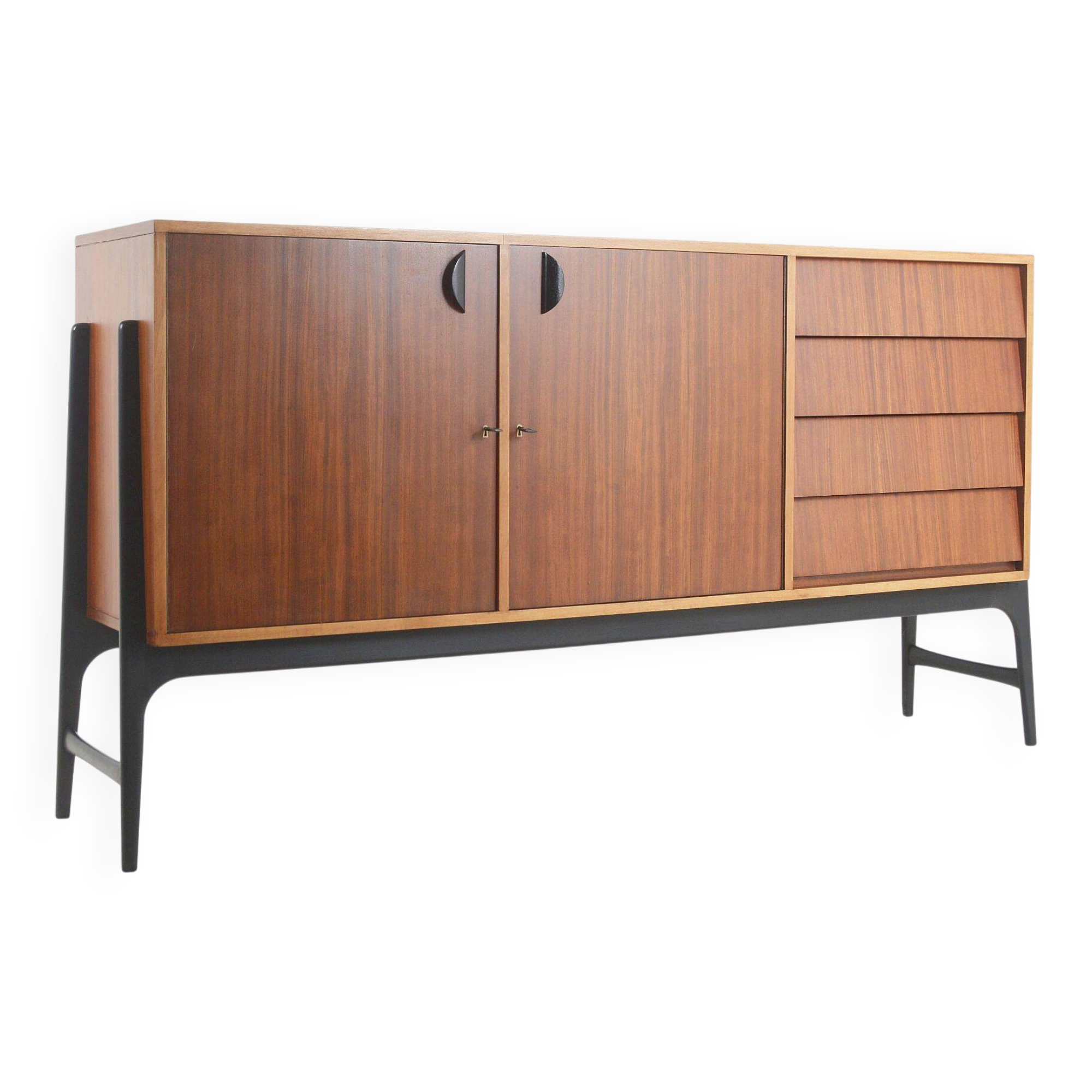 Buffet conçu par Alfred Hendrickx pour Belform, années 1950.