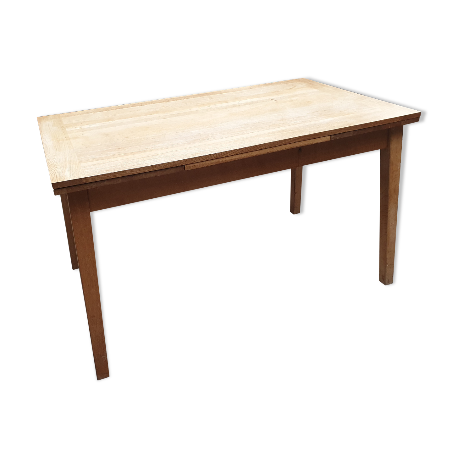 Scandinavian-style oak table