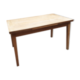 Scandinavian-style oak table