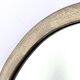 Oval Patinated Bronze Mirror 1950