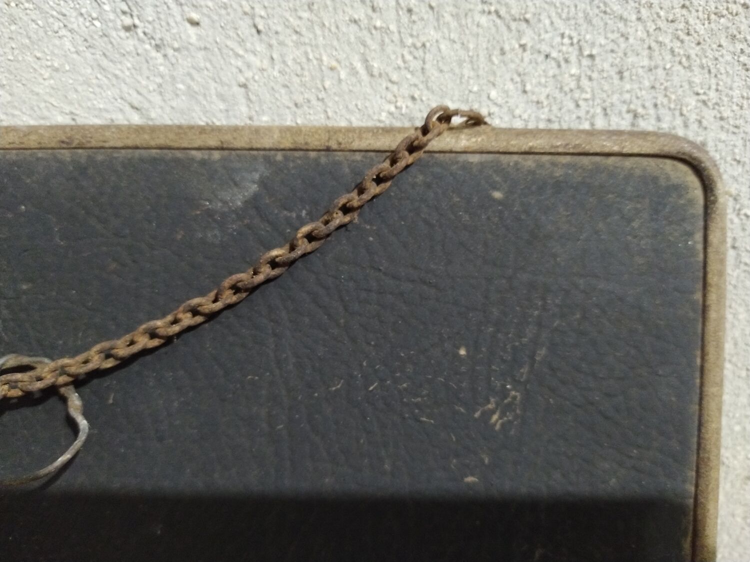 Vintage barber mirror