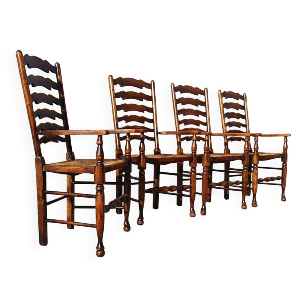 Fauteuils D'appui De Fenêtre Rustiques En Bois Récupéré - Avec Lèvre Avant - Neufs