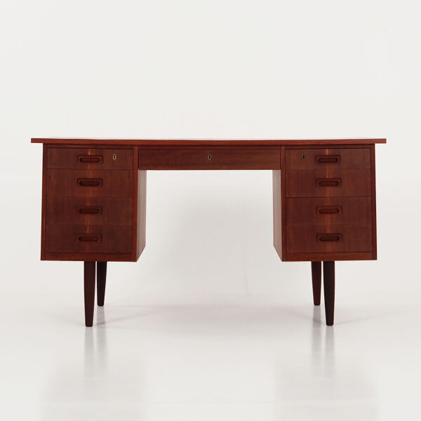 Bureau en teck design scandinave des années 1970