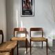 Model 75 straw chairs Niels O. Moller 1950