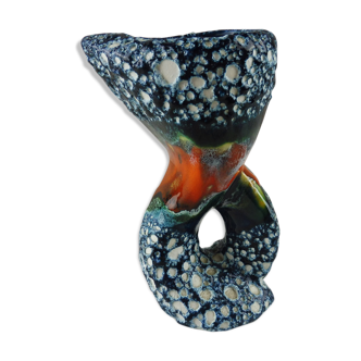 Ancien vase, écume de mer, Fat Lava, Vallauris