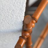 Vintage bamboo mirror