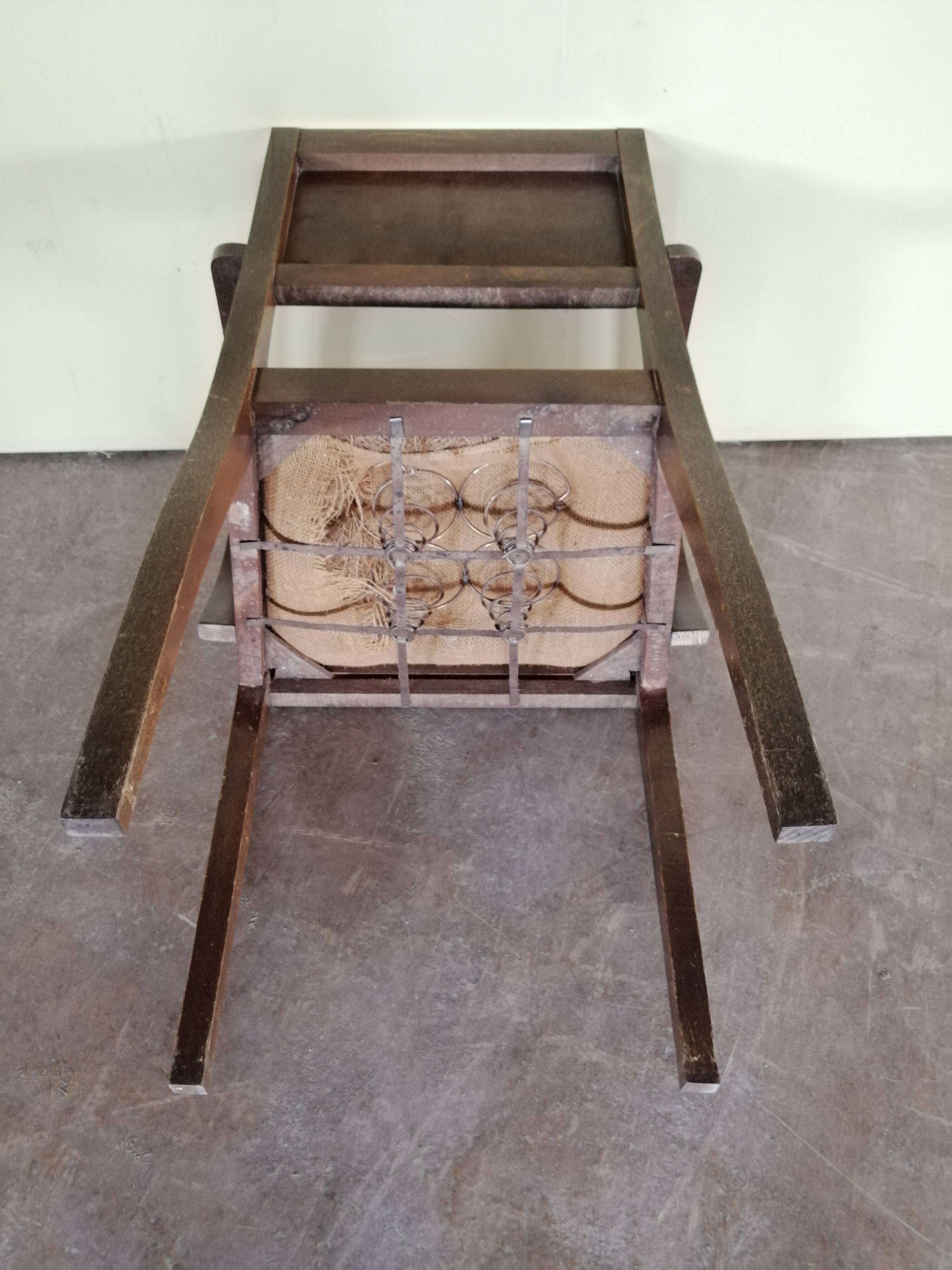 Bridge armchair year 50