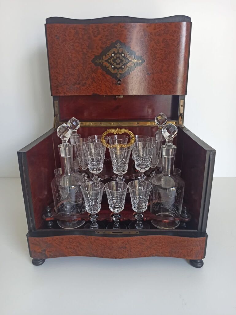 Napoleon III liquor cabinet