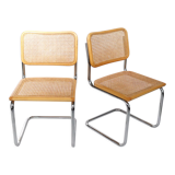Pair of chairs B32 by Marcel Breuer