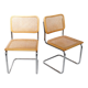 Paire de chaises B32 par Marcel Breuer