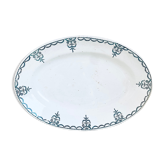 Oval service dish Moulin des Loups et Hamage