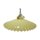 Suspension en opaline jaune