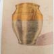 School drawing, study of the 20s "Vase art new"