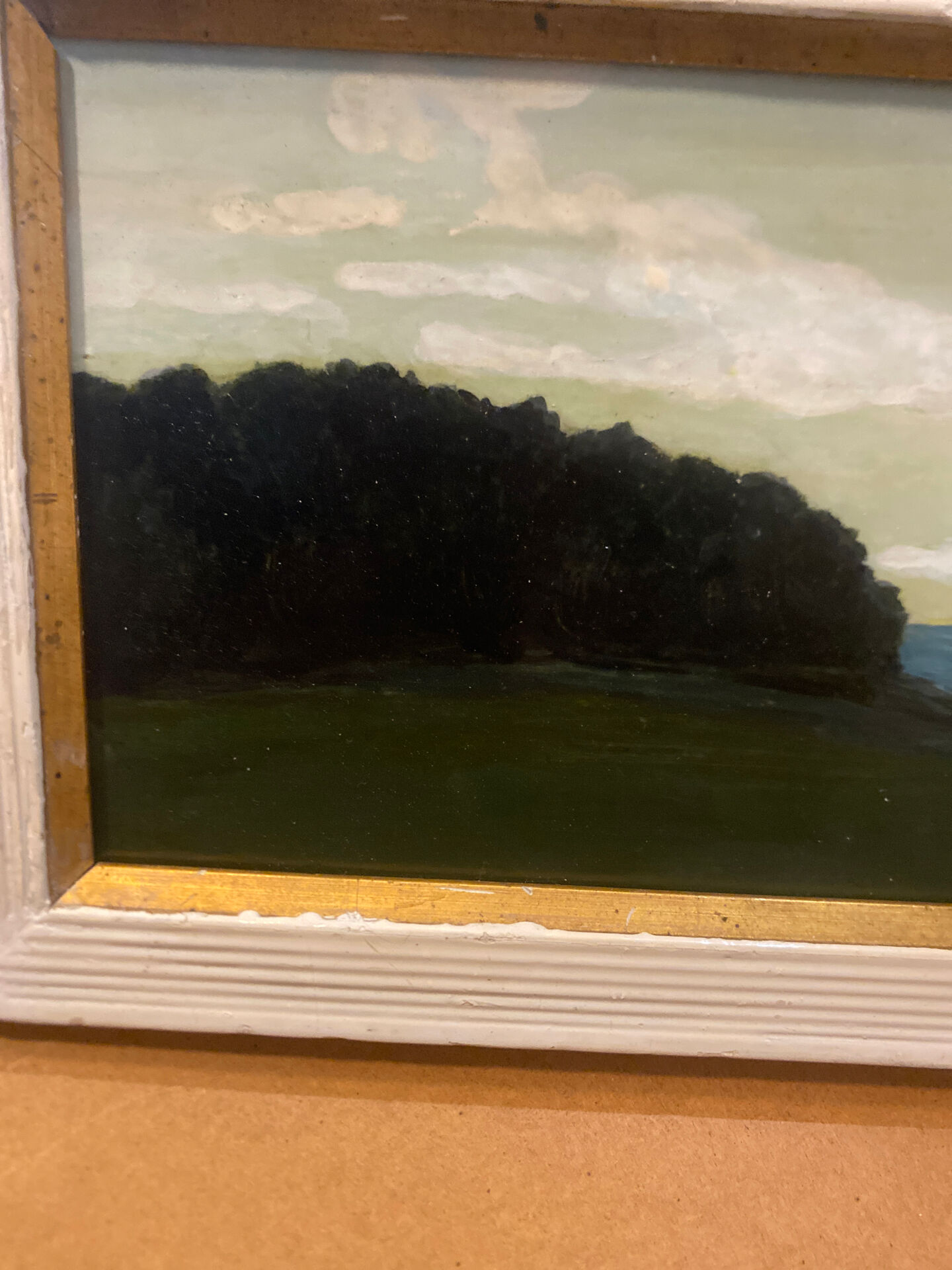 Peinture de forêt - huile originale