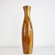 Vase en bois des années 1970, Tchécoslovaquie