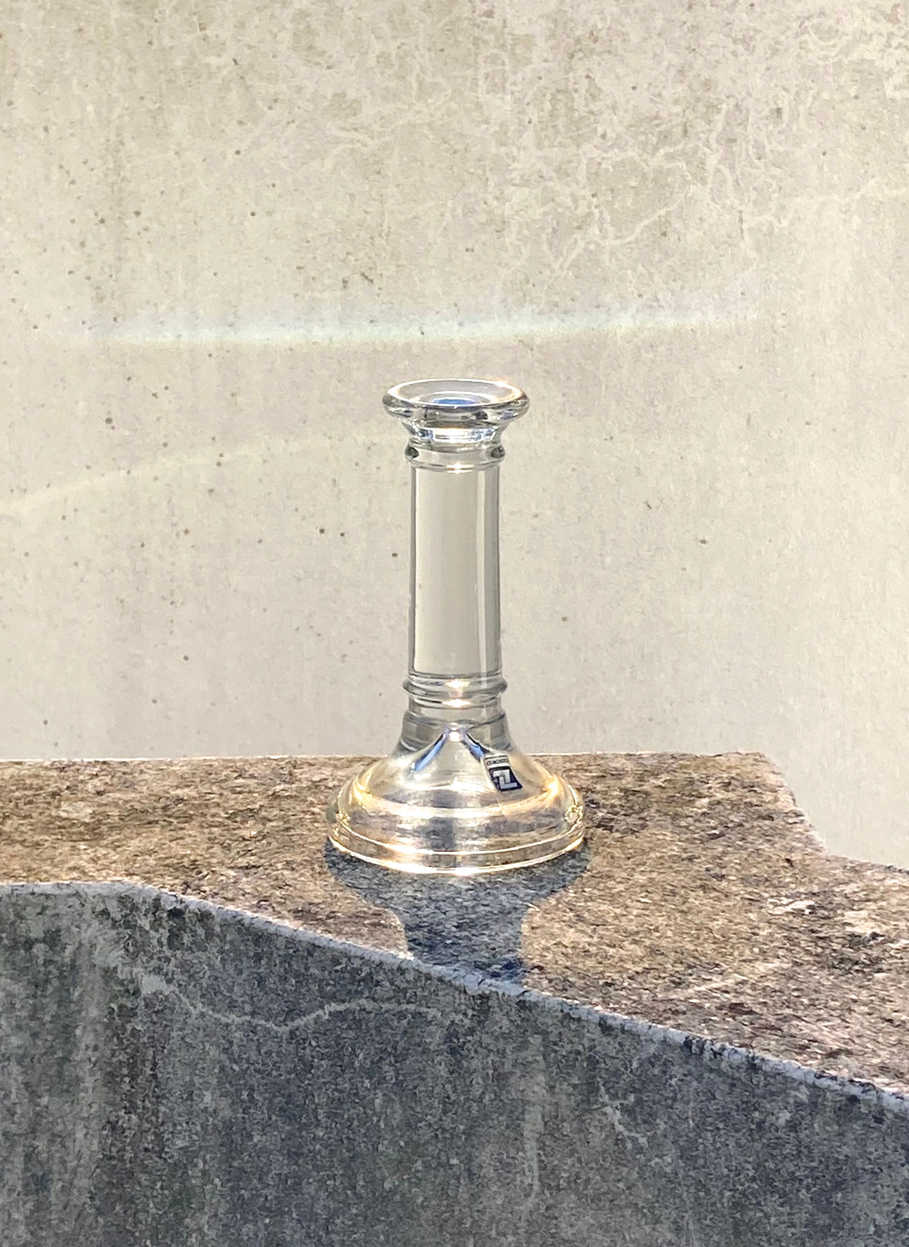 Design glass candle holder