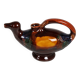 Zoomorphic duck jug in glazed ceramic from Vallauris.