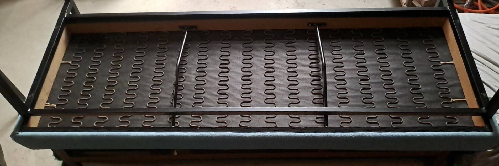 Dutch industrial lounge sofa attributed to Gijs Van Der Sluis for Van De Sluis Furniture, 1950