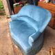 Vintage velvet Toad sofa