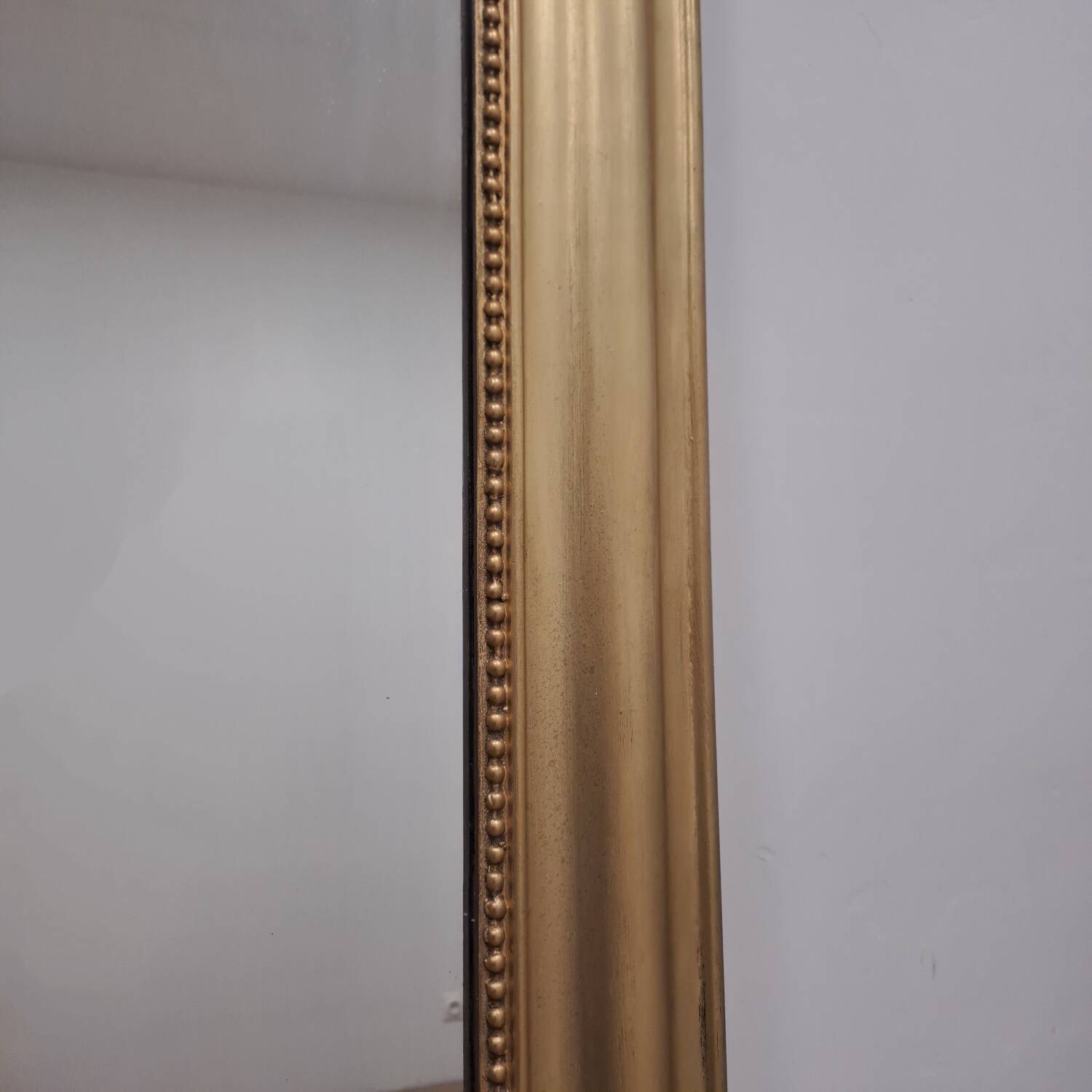 Louis Philippe mirror 105 x 77 cm old gilded