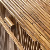 Vintage bamboo sideboard, Italy 1970