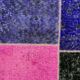 Distressed vintage turkish patchwork rug 150x100 cm wool medium