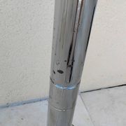 Vintage chrome coat rack parrot design from the 70s and 80s.
