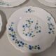 5 Desserts ARCOPAL Véronica Myosotis Vintage Blue Flower