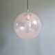 Suspension Space Age in blown bubble glass, Peill & Putzler, 1970