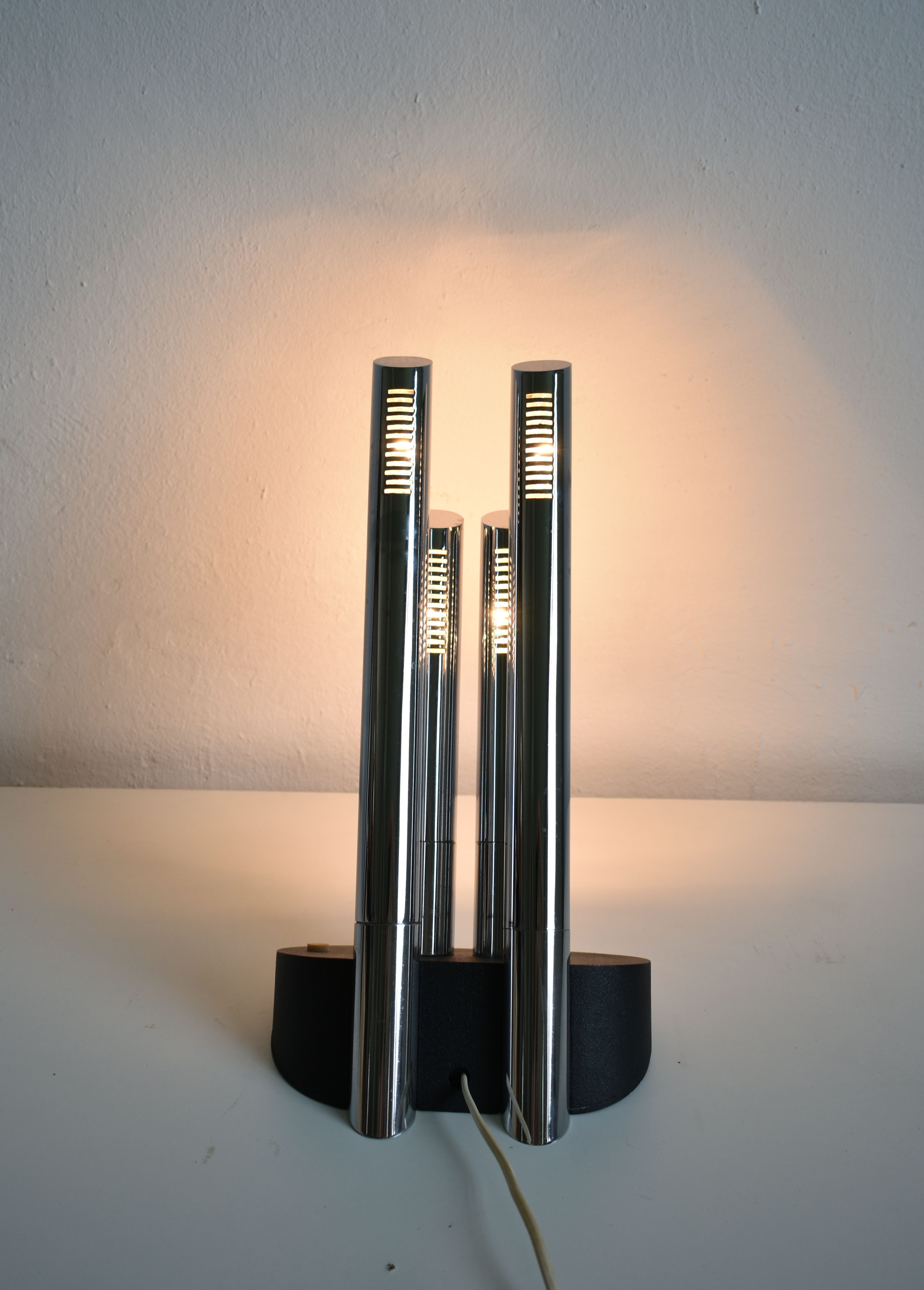 Table lamp designed by Mario Faggian Model T443, produced by Luci, Italy 1970s