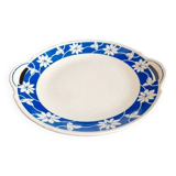 Vintage dish with handles, Badonvillier ceramic