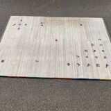 Persian Gabbeh rug with playful patterns 240x170