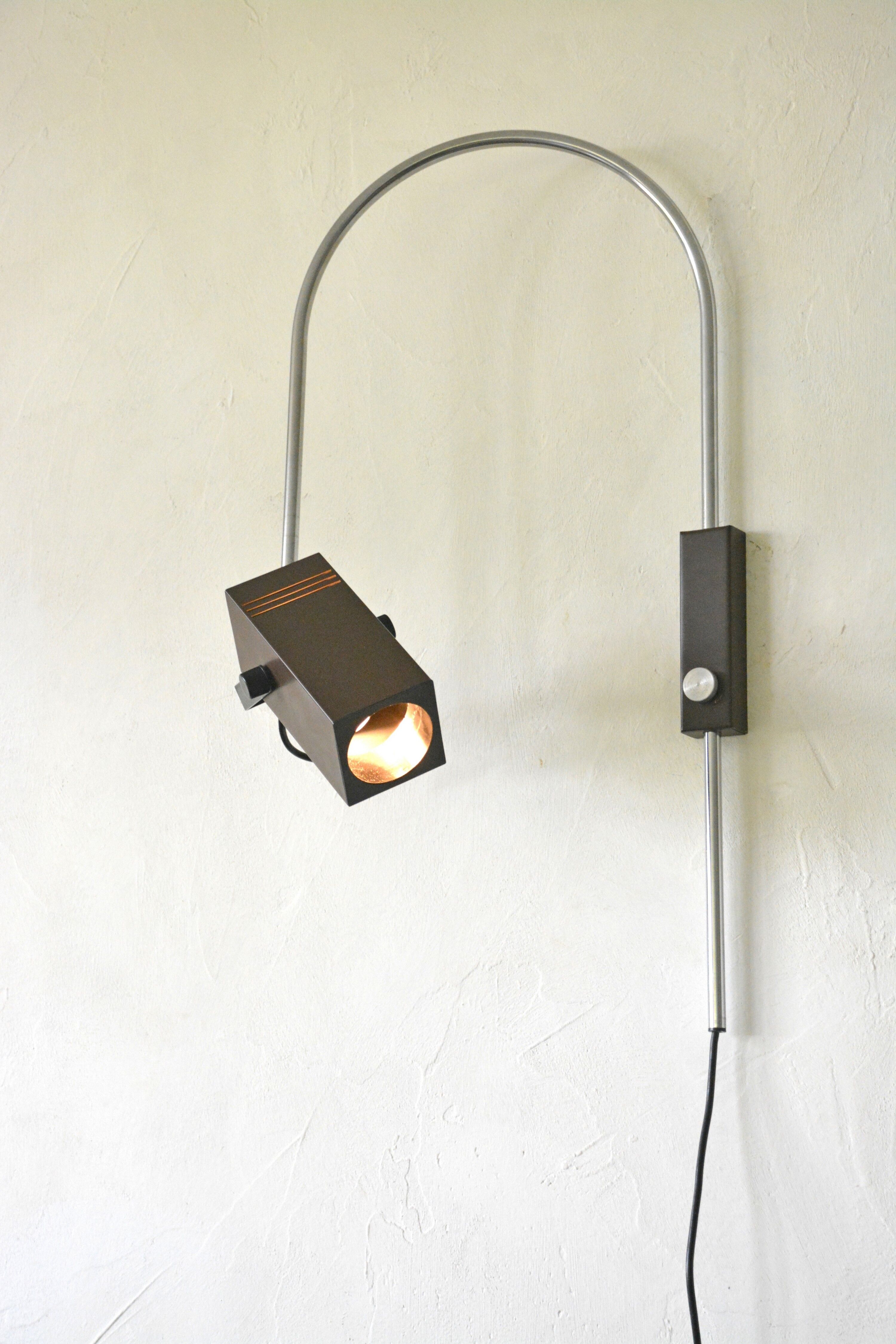 Philips wall arc lamp, 60s