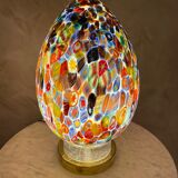 Murano egg lamp