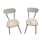 Lot of 2 formica chairs