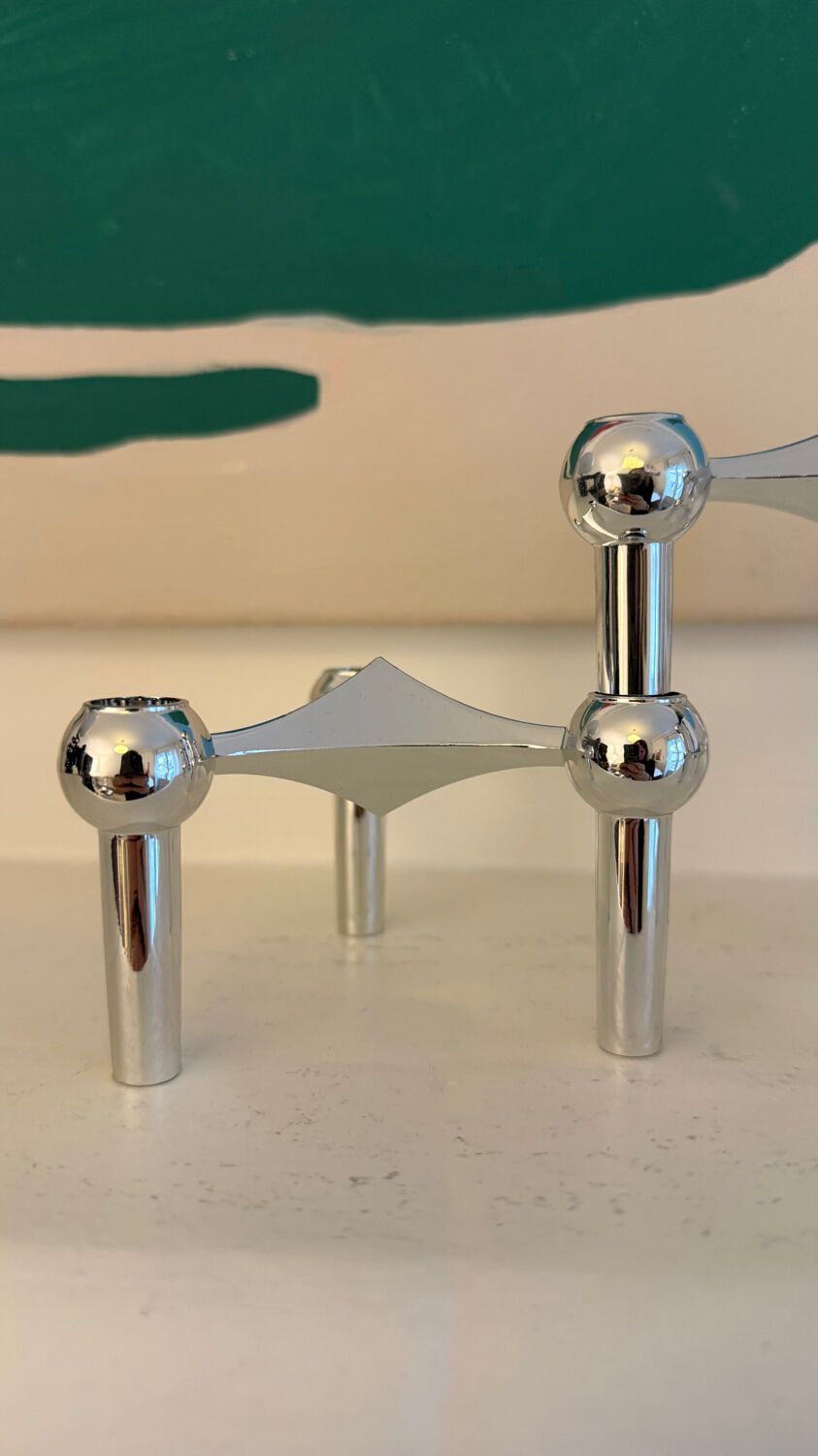 Set of 3 Stoff de Nagel candle holders