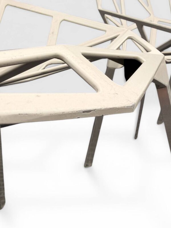 Chaise Chair One Magis Blanc Crème   Konstantin Grcic