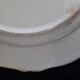 Old henriot quimper plate earthenware rosette decoration