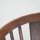 Set of two antique English highback Windsor chairs from the 18th century